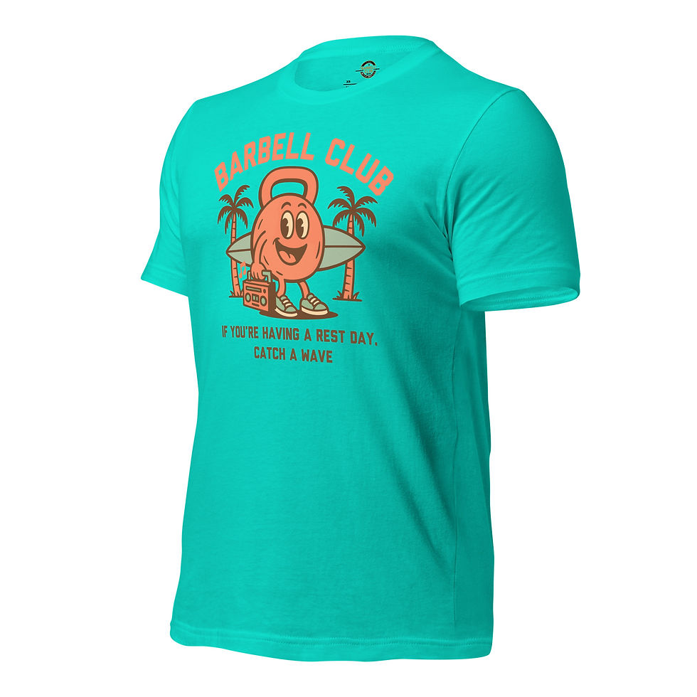 Miniaturbild: Rest day Unisex t-shirt