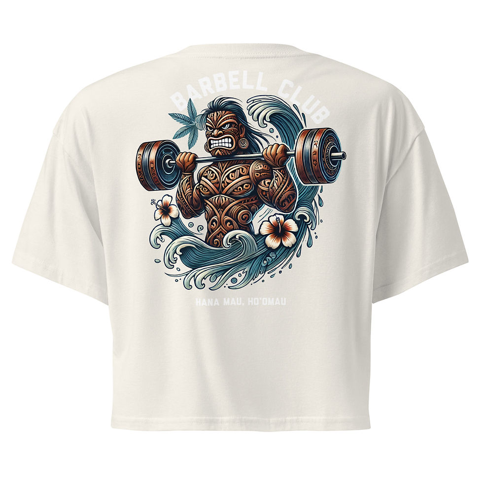 Miniaturbild: Hawaiian Women’s crop top