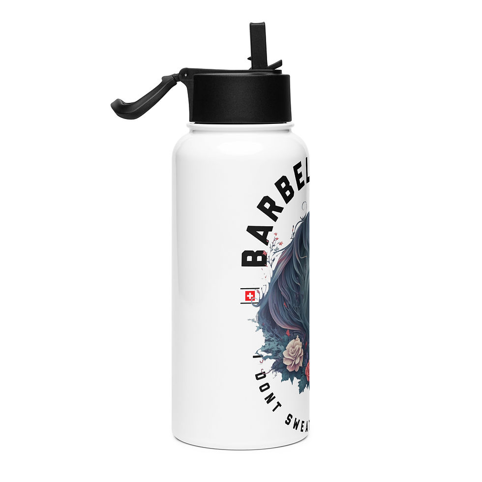 Miniaturbild: Unicorn Stainless steel water bottle with a straw lid