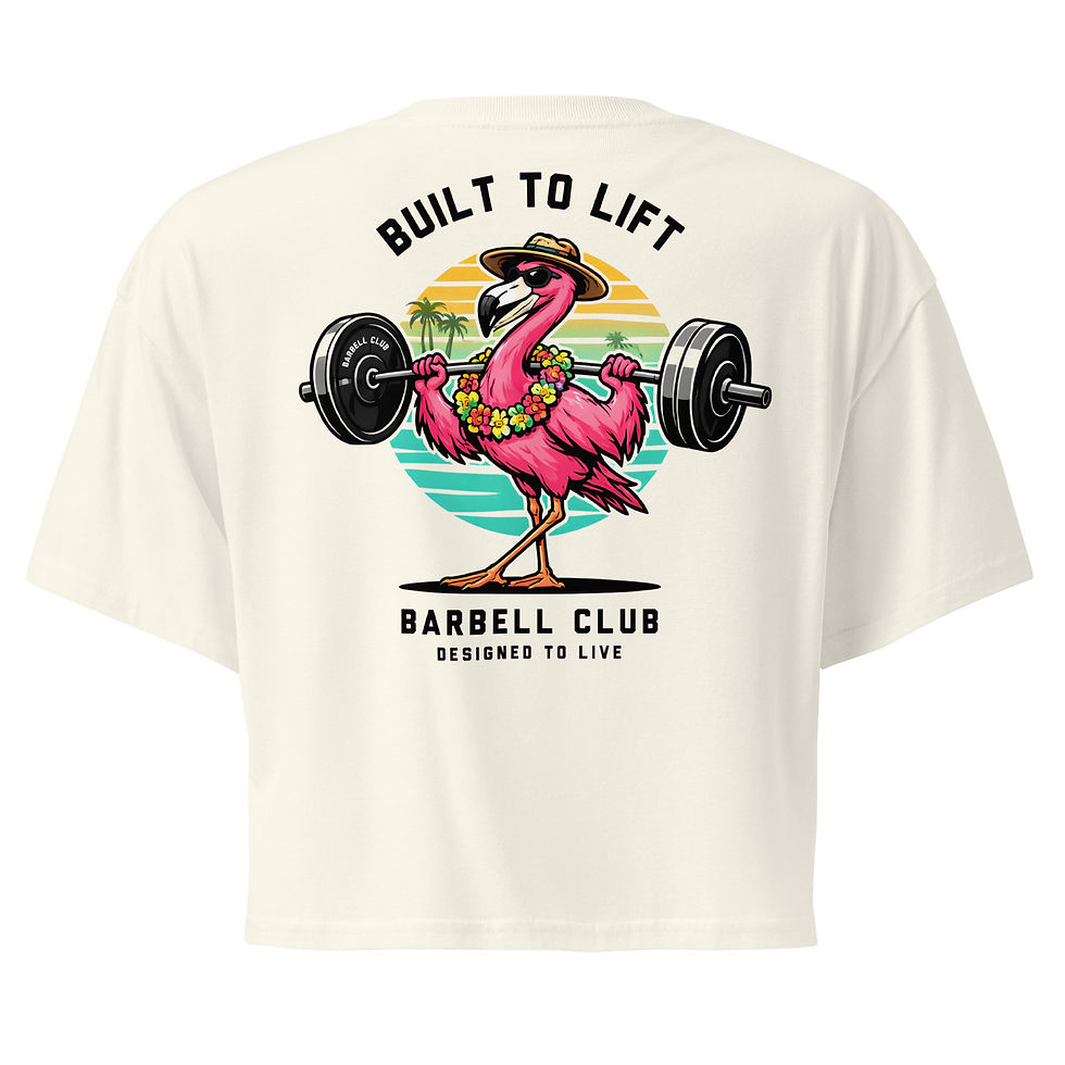 Miniaturbild: Flamingo Women’s crop top