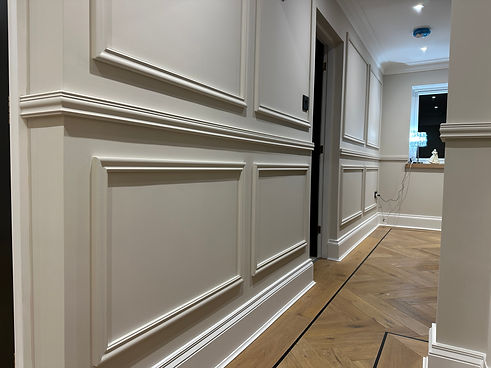 wainscoting wall panelling in staffordshire