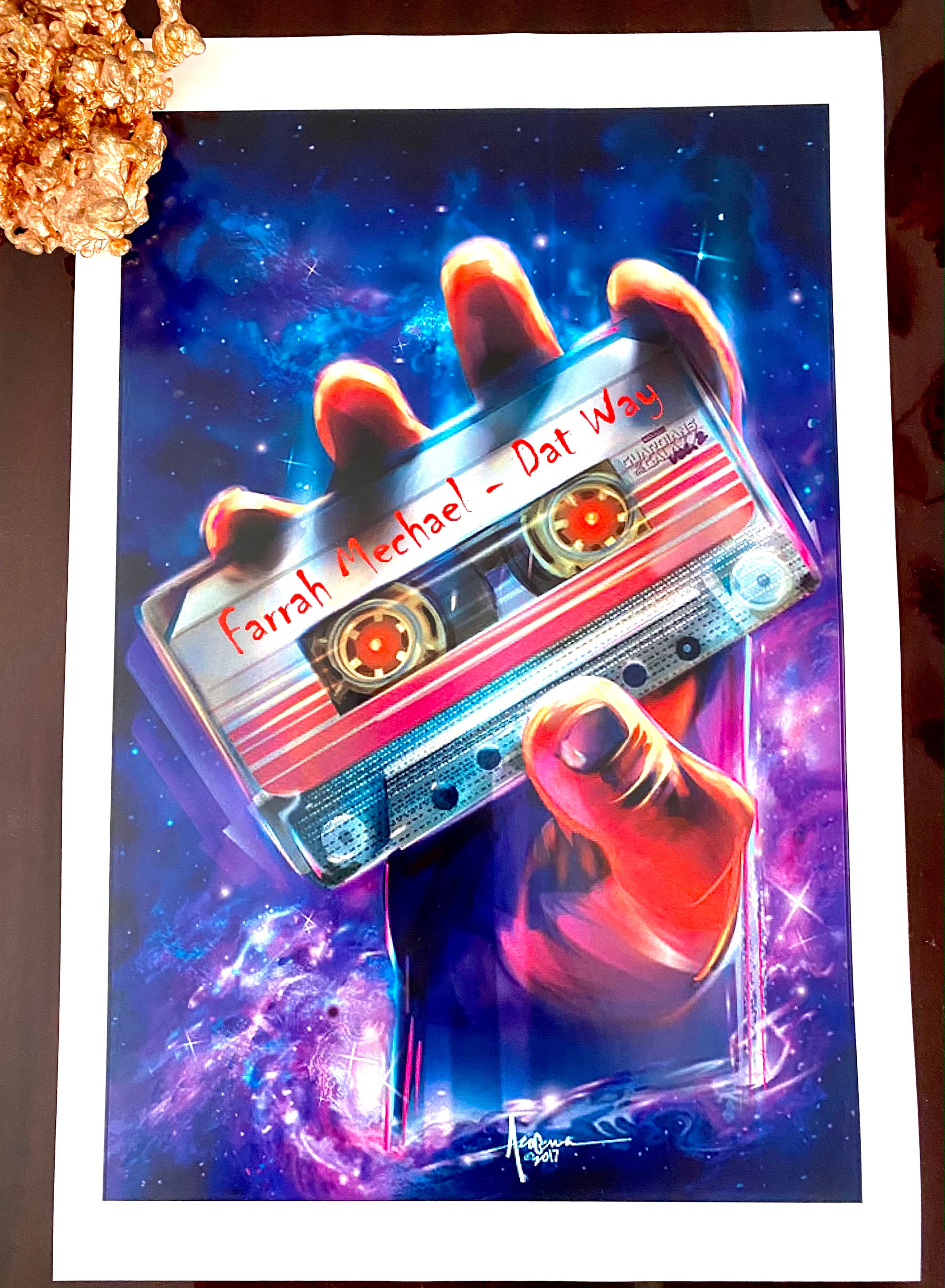 "DAT WAY" RECORD POSTER