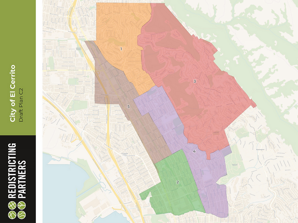 Map C2 by Redistricting Partners