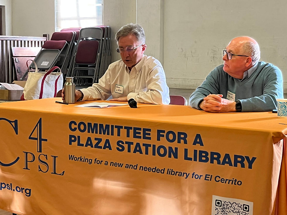 Greg Lyman (left) and Charles Taylor launched the initiative campaign in May 2025.