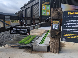 APS Mountain Bike Wash Station for Ride Coromandel