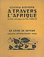 Couverture du livre "A travers l'Afrique"