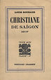 Couverture du livre "Christiane de Saïgon"