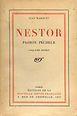 Couverture du livre "Nestor. Patron pêcheur"
