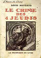 Couverture du livre "Le Crime des 4 jeudis"