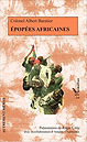 Couverture du livre "Epopées africaines"