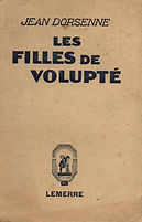 Couverture du livre "Les Filles de volupté"