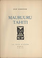 Couverture du livre "Mauruuru Tahiti"