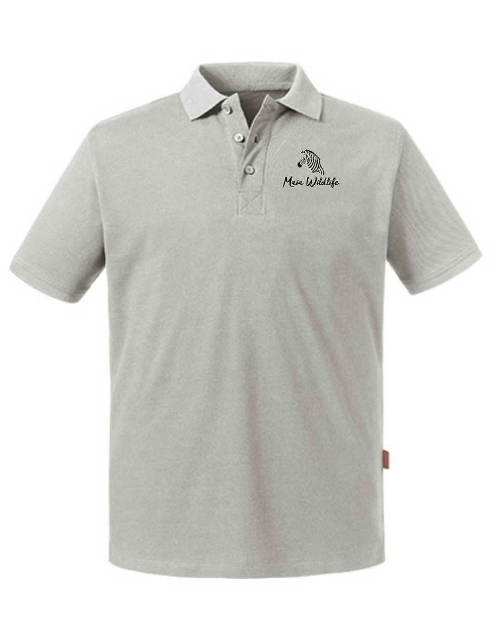 Thumbnail: MaiaWildlife Men's Pure Organic Polo