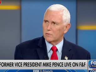 마이크 펜스, "트럼프보다 나은 선택 있다."