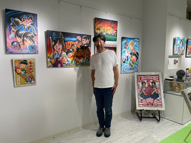 未来屋書店（イオンモール鈴鹿）にて絵の展示会