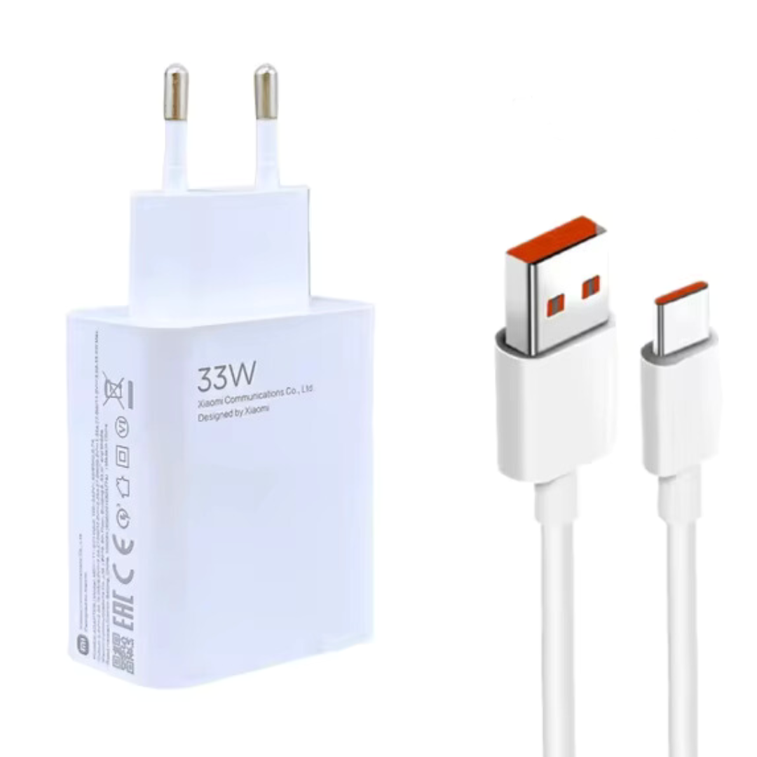 CHARGEUR + CÂBLE 33W - Origine XIAOMI