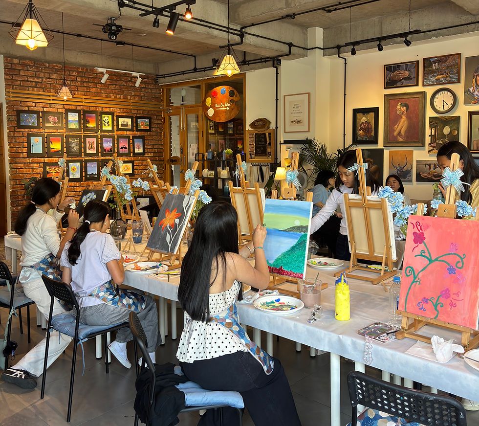 Paint & Sip Session