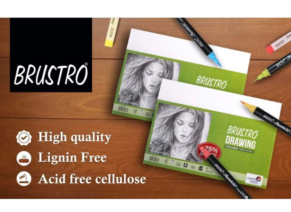 Thumbnail: Sketching | Drawing Papers 200 GSM A3, Pack of 20 + 4 Free Sheets