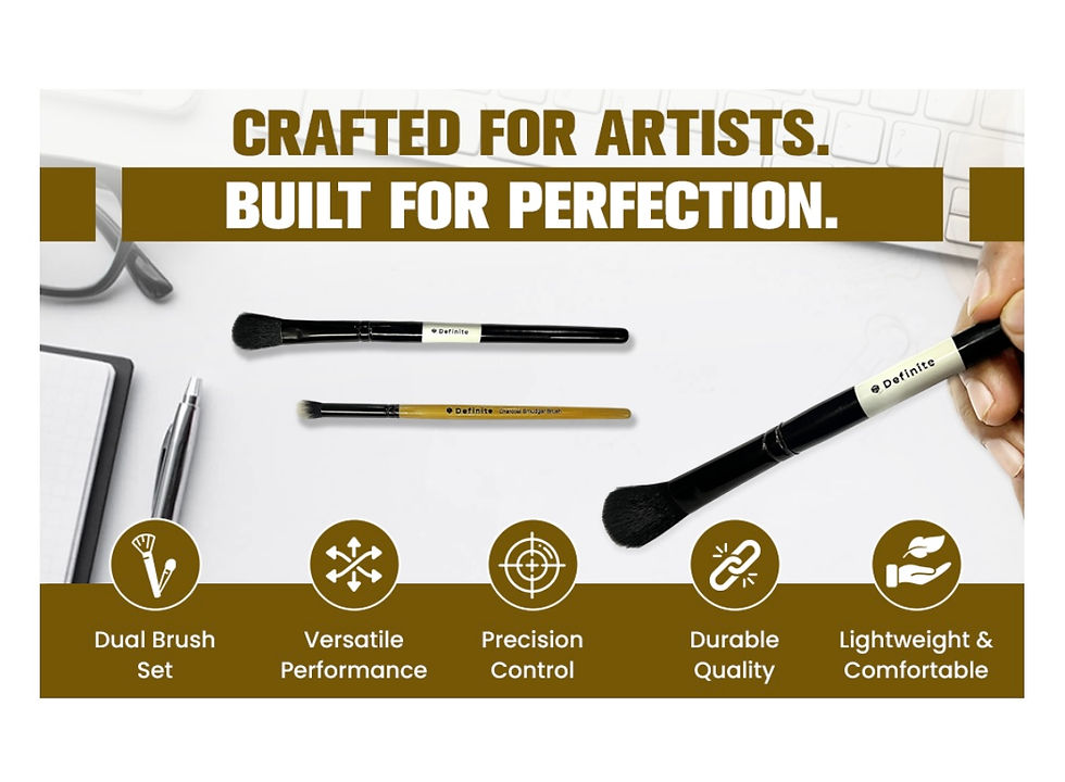 Thumbnail: Art Smudger Brush for Charcoals and Graphite