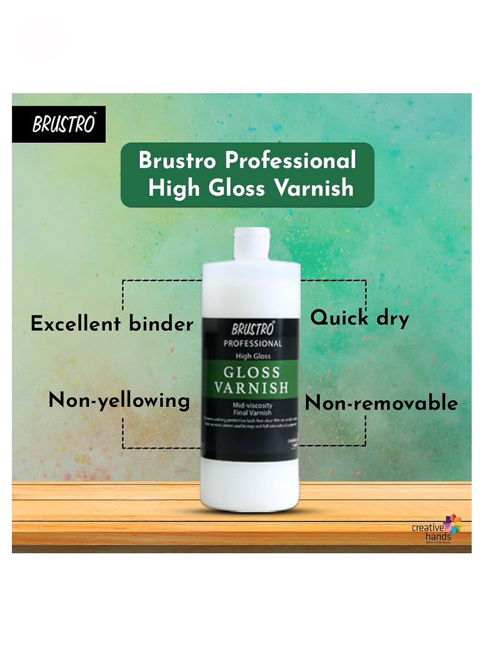 Thumbnail: Artist's Painting Liquid Varnish | Gloss | Satin | Matte finish