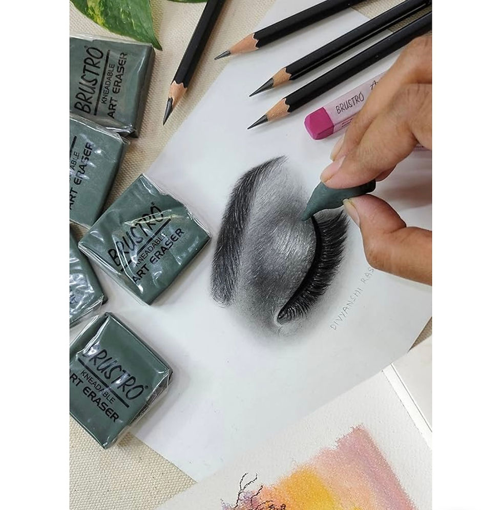 Thumbnail: Kneadable Art Eraser | Ideal for Sketch Artists | Charcoal | Sketching