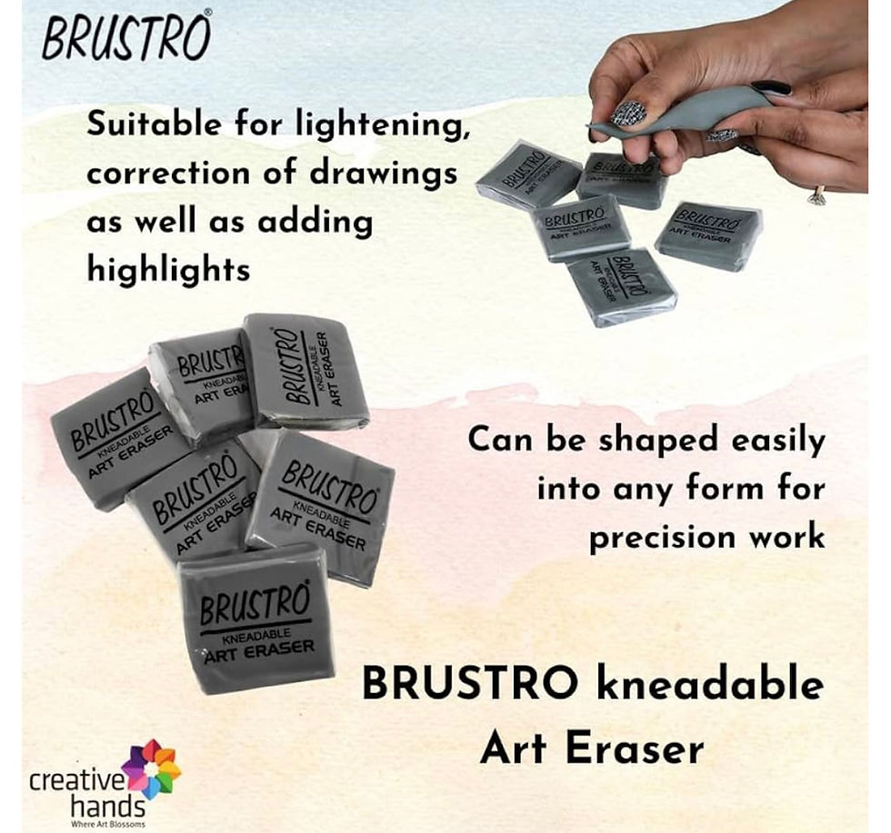 Thumbnail: Kneadable Art Eraser | Ideal for Sketch Artists | Charcoal | Sketching