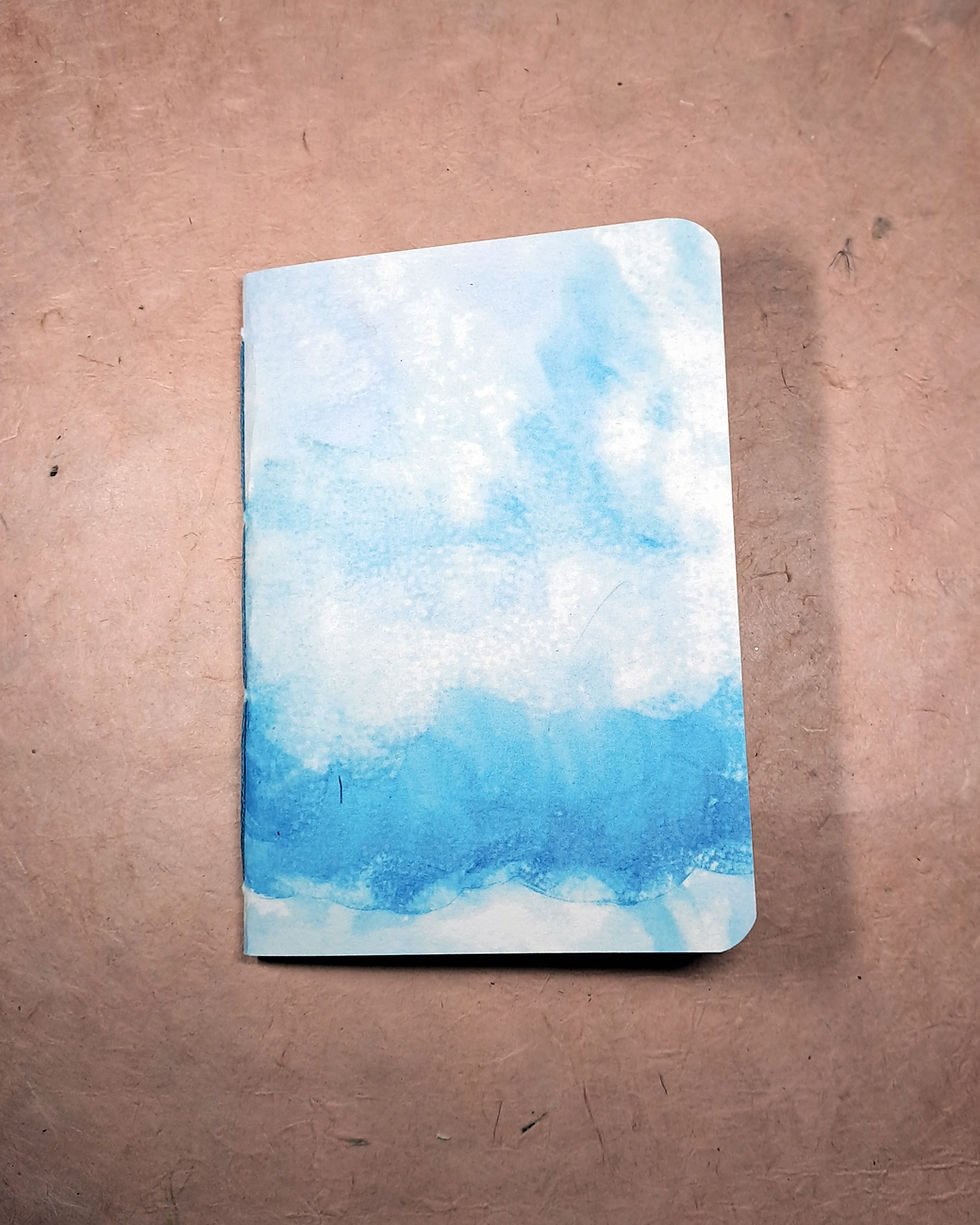 Miniature : Carnet Croquille "Brume" 20pages - 20x14.5cm -