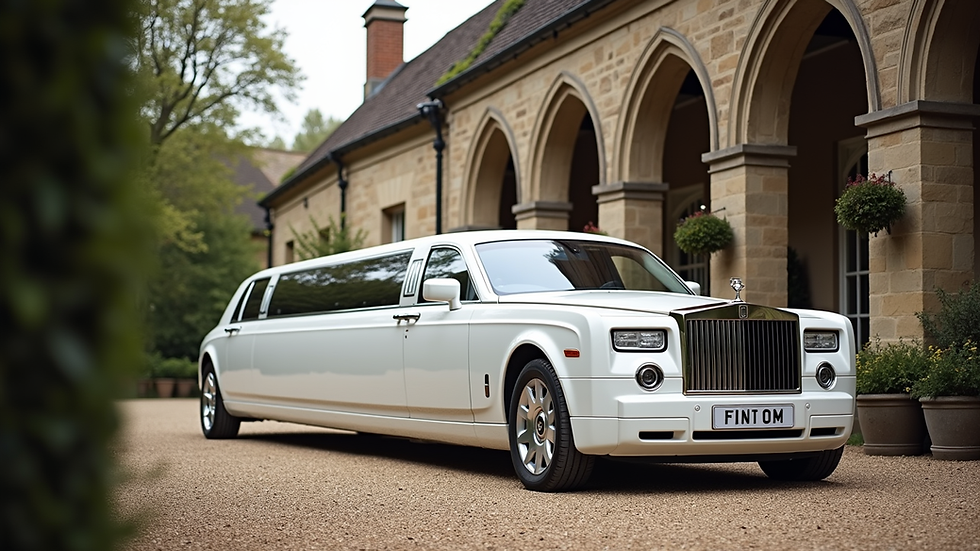 Luxury Wedding Limousine Services for Your Big Day