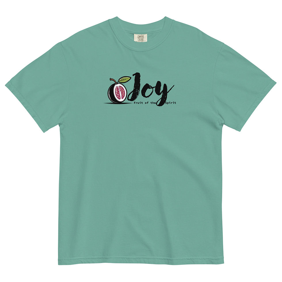 Thumbnail: JOY FRUIT OF THE SPIRIT Black Letters