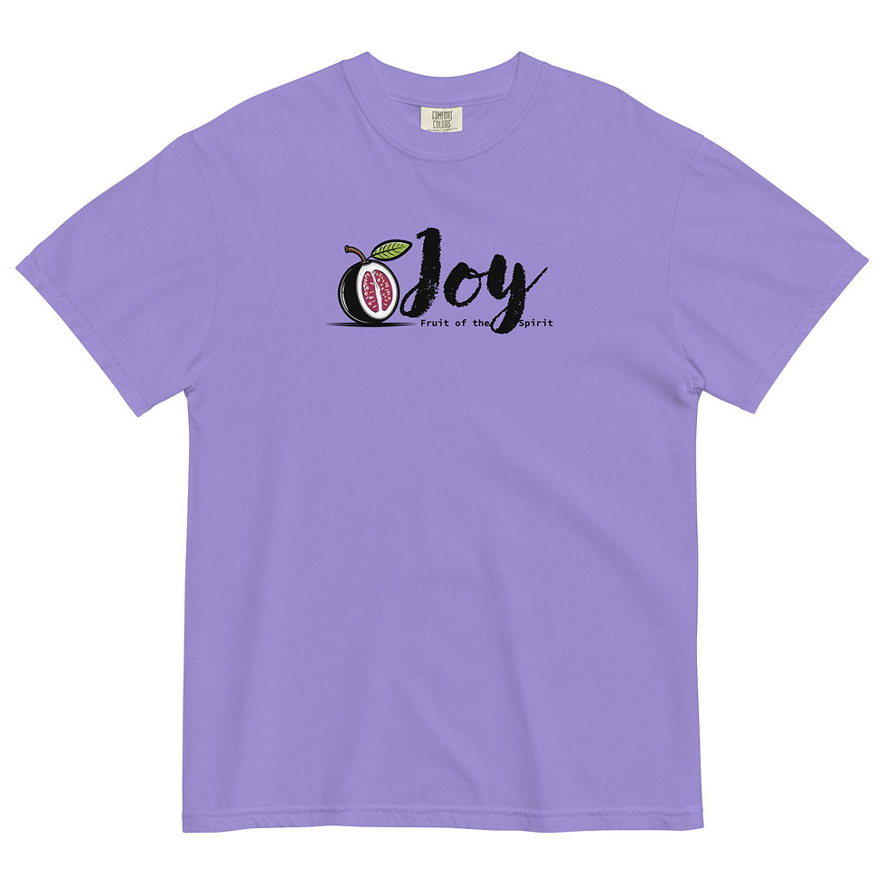 Thumbnail: JOY FRUIT OF THE SPIRIT Black Letters