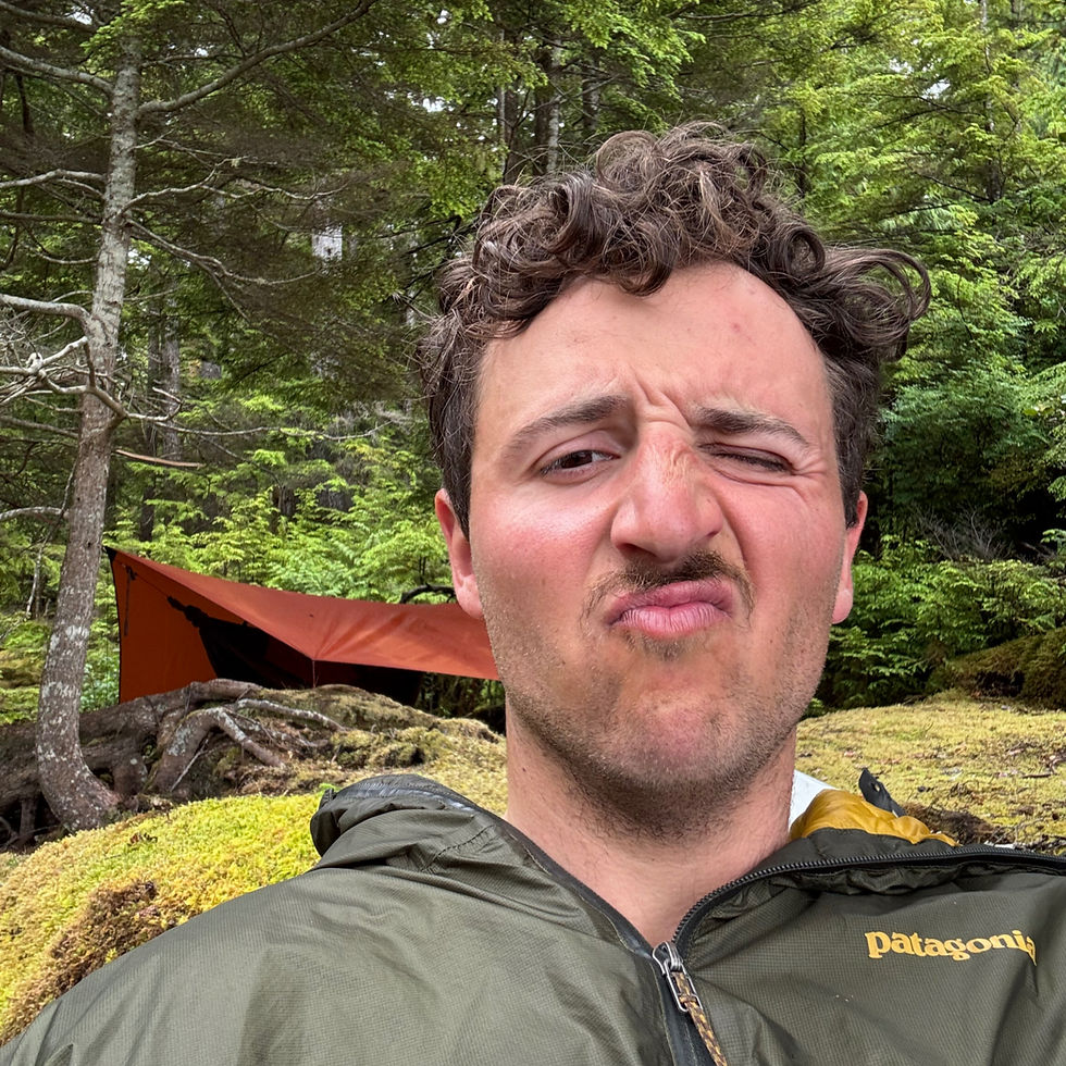 The moment I realize I'd be stuck in a chair for a while