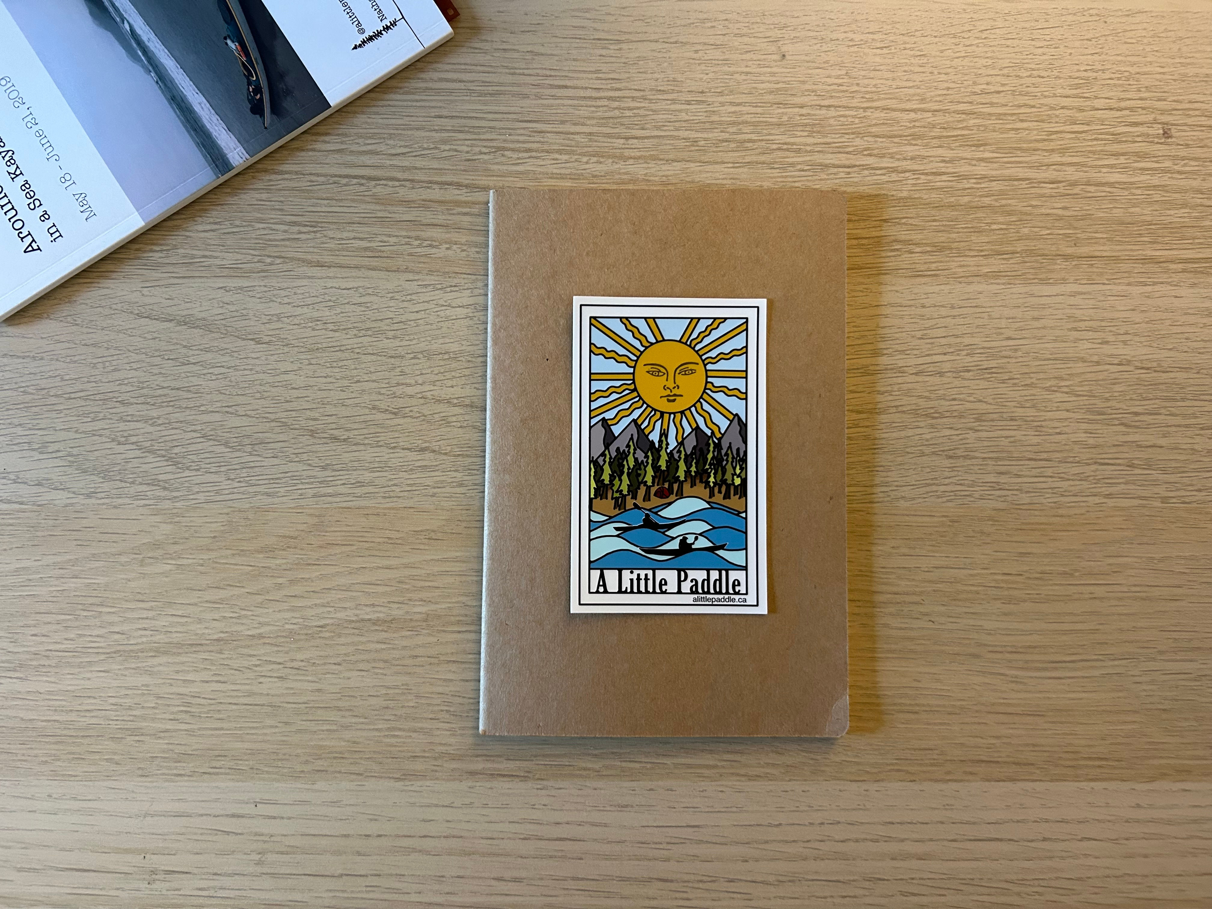 Sun and Waves Sticker