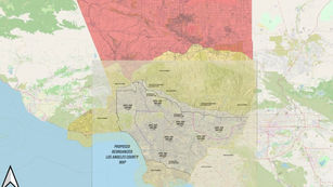 New California State Map Shows 36 Congressional Seats Going to New California State