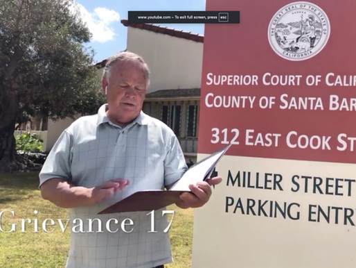 New California State Grievance 17, May 15, 2018. "Elections"