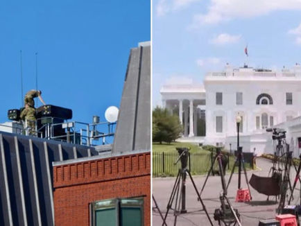 ***** FLASH TRAFFIC ***** Air Defense Missiles Installed Around White House