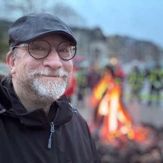 Pete Garfinkel Easter bonfire celebration Flensburg, German