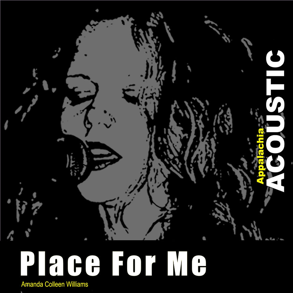 Place For Me Appalachia Acoustic single cover Amanda Colleen Williams