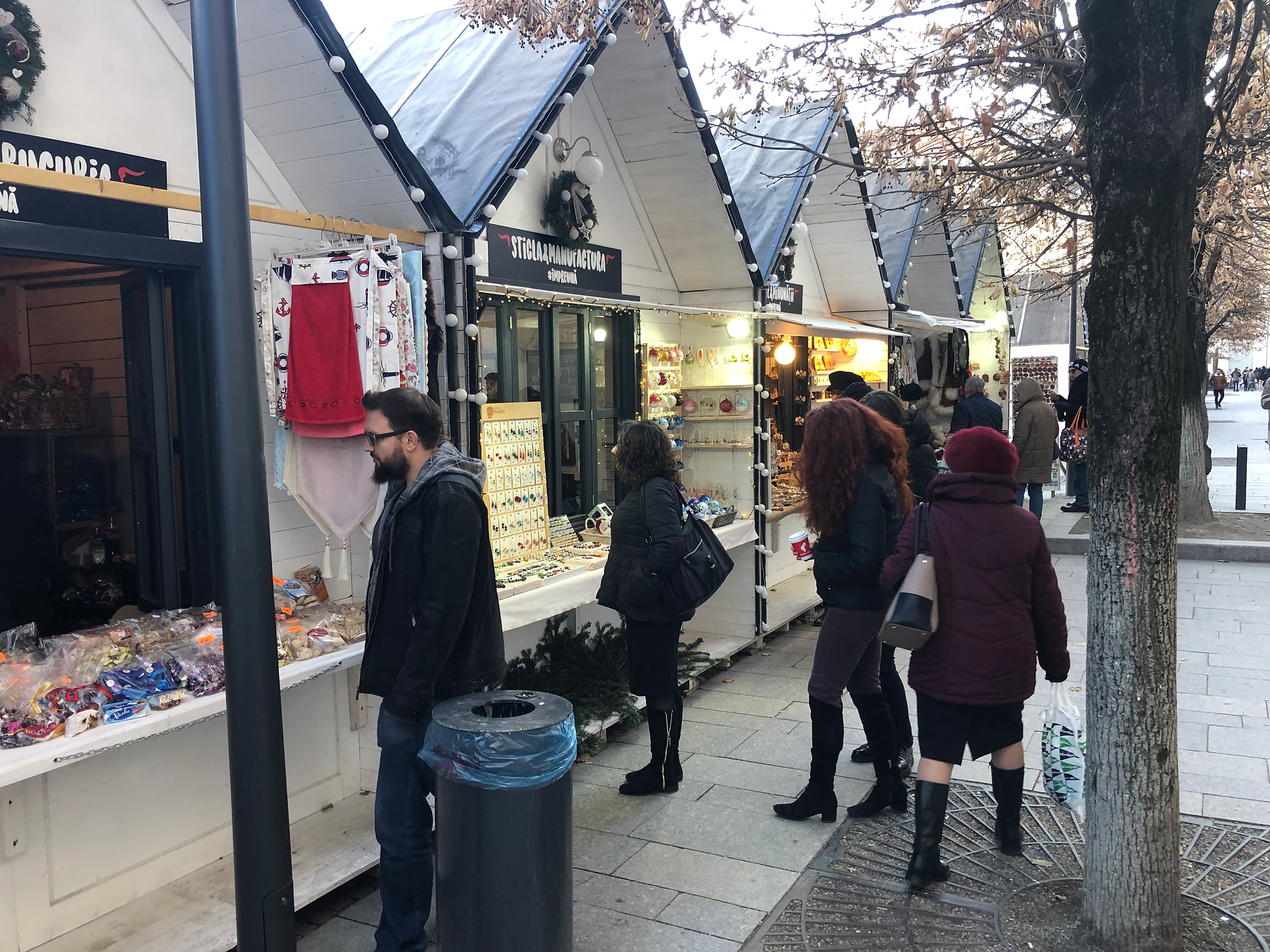 The third and largest Christmas Market we visited was in the heart of Cluj Napoca, Romania's cosmopolitan cultural centre in the North.