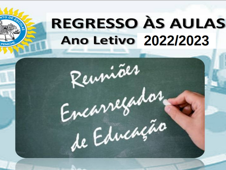 Receção de Encarregados de Educação 2º/3º ciclos - 14 setembro 2022
