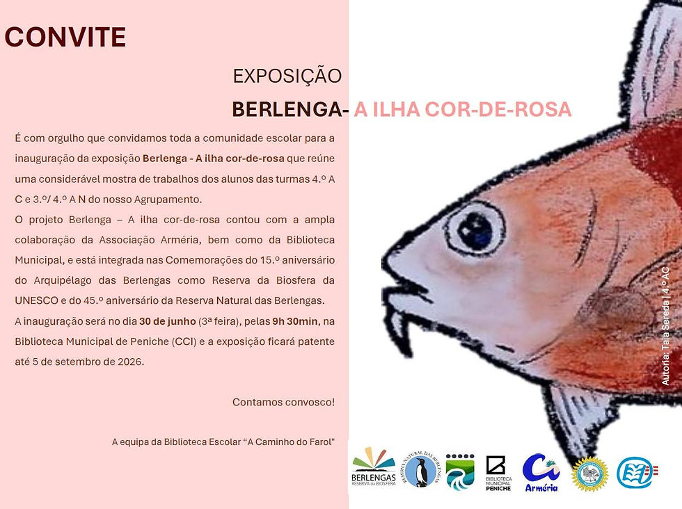 Berlenga — A ilha cor-de-rosa