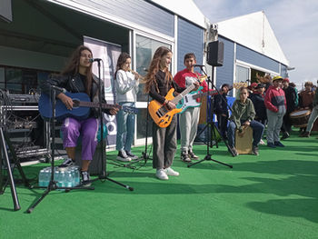 Clube de Música no Campeonato do Mundo de Surf em Peniche.