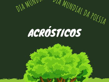 Dia mundial da Árvore e da Poesia