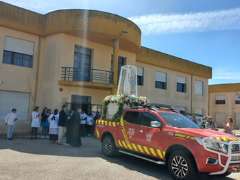 Visita da Imagem Peregrina da Nossa Senhora de Fátima ao nosso Agrupamento