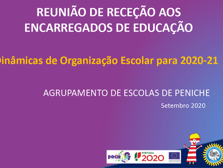 Dinâmicas de Organização Escolar para 2020-2021