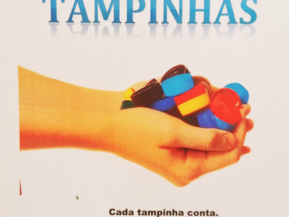 Campanha de tampinhas plásticas