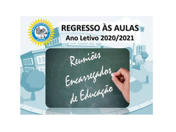 Reuniões com Enc. de Educação - Informações - 11/09 a 14/09
