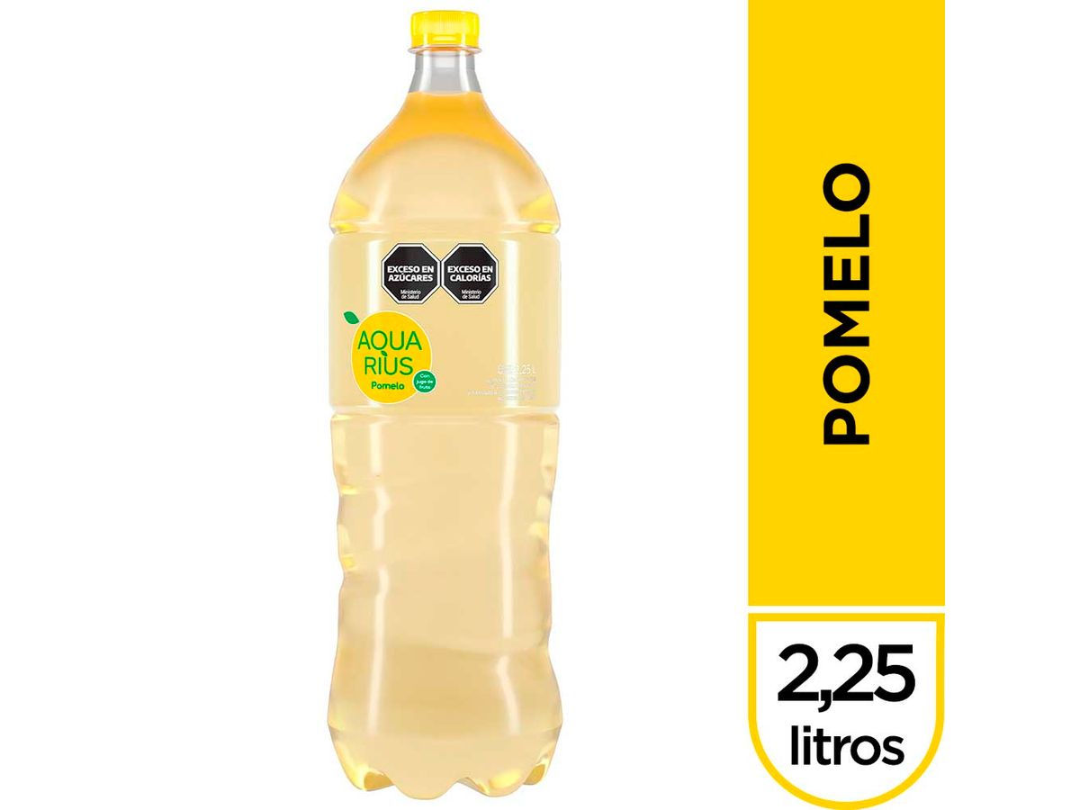 Agua saborizada Aquarius pomelo 2.25 l.

