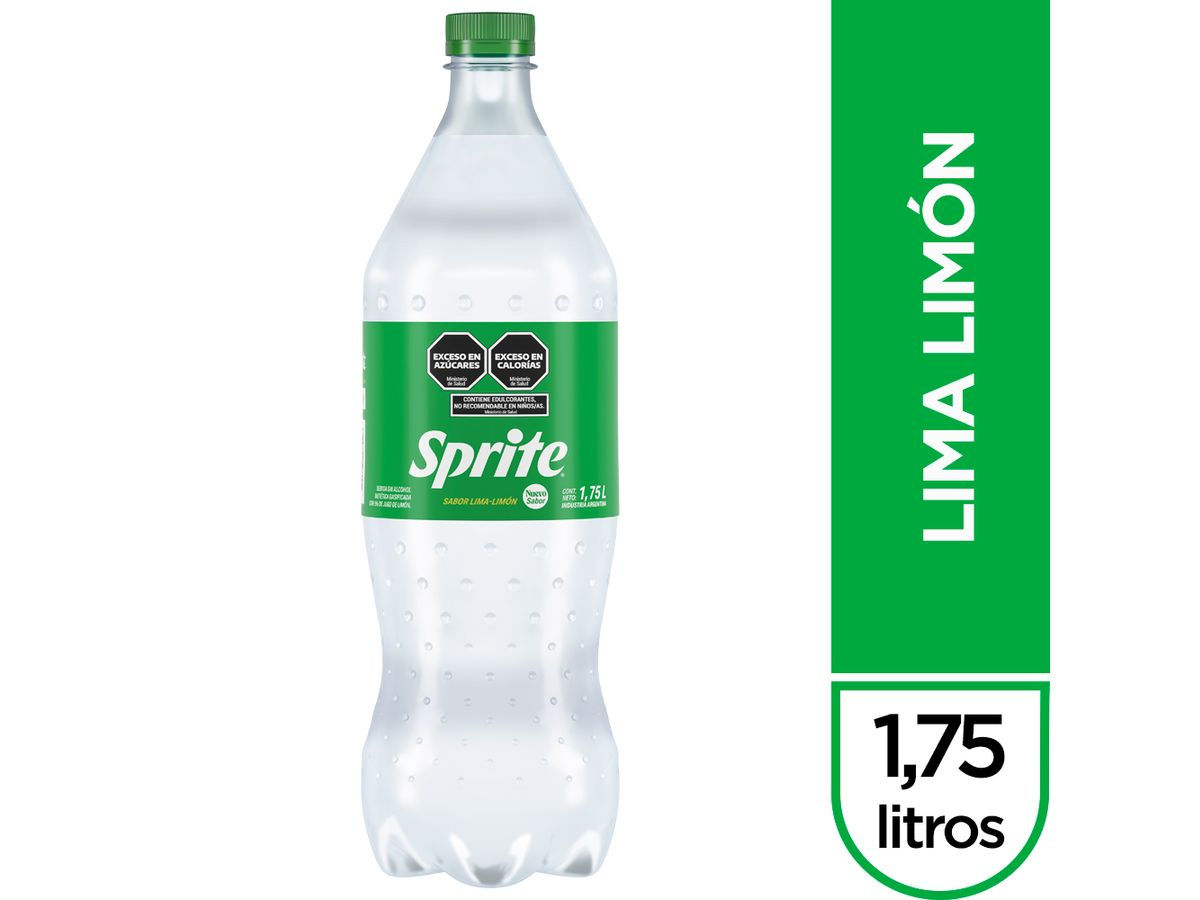 Gaseosa Sprite lima-limón 1.75 l.

