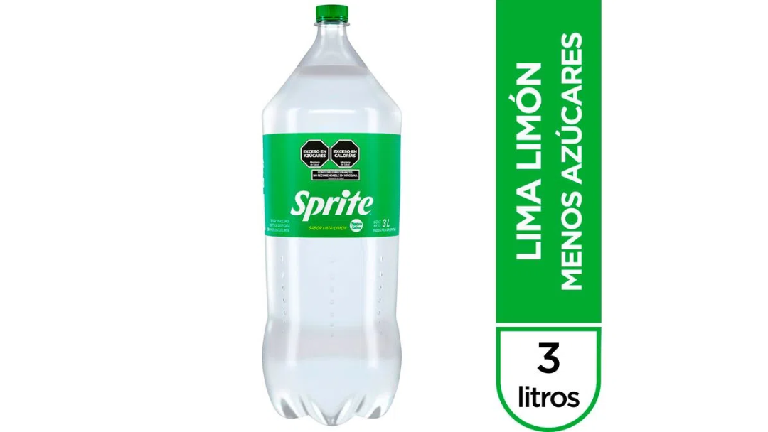 Gaseosa Sprite lima limón 3 l.