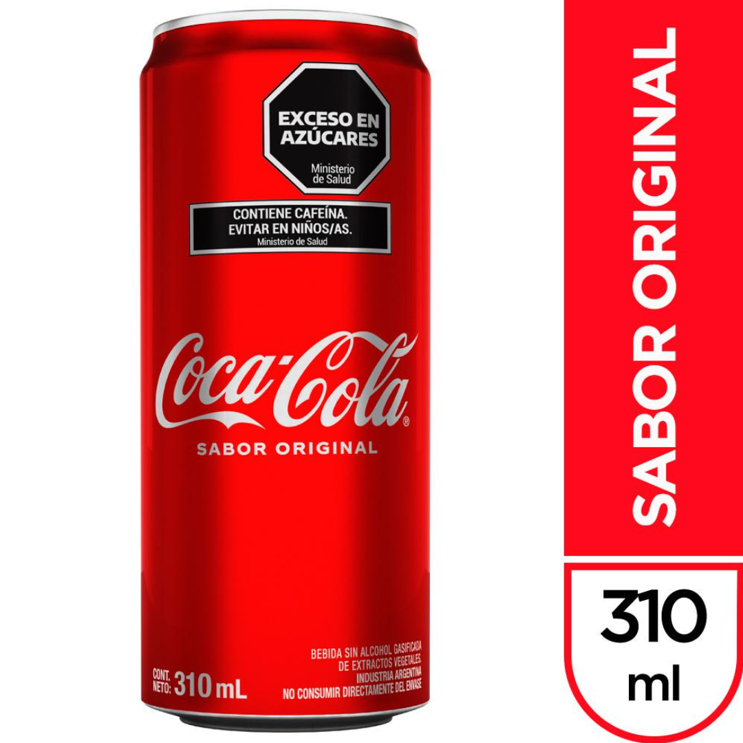 Gaseosa Coca-Cola Sabor Original 310 Ml